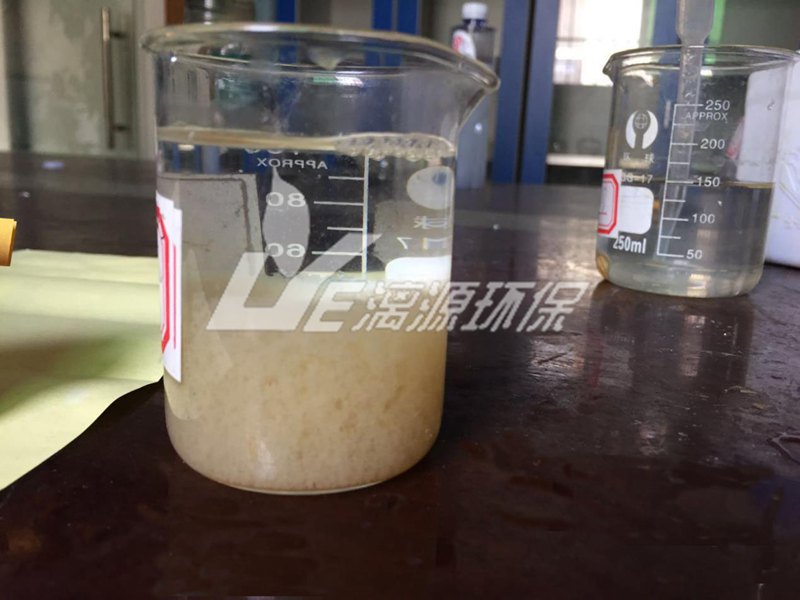 洗衣廢水混凝沉淀后 洗衣廢水混凝沉淀后