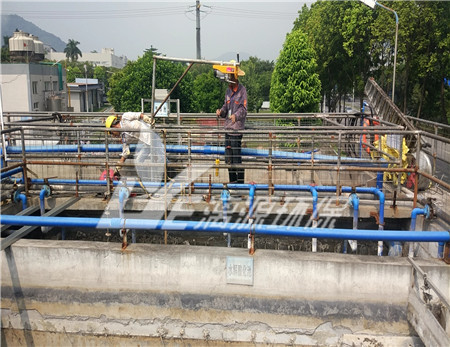 佛山牛奶乳制品廢水處理擴建工程中水解酸化池改造UASB alt=