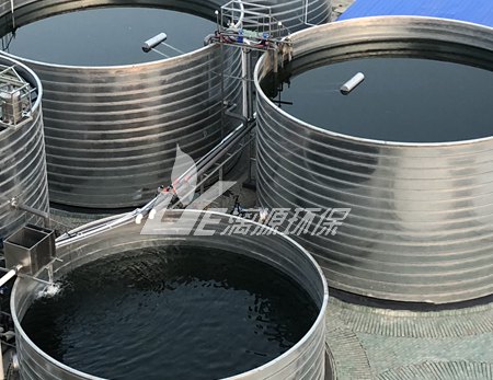 聚酯纖維生產污水處理系統(tǒng)