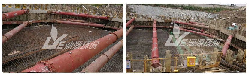 佛山生物制藥廢水處理工程土建施工中 佛山生物制藥廢水處理工程土建施工中