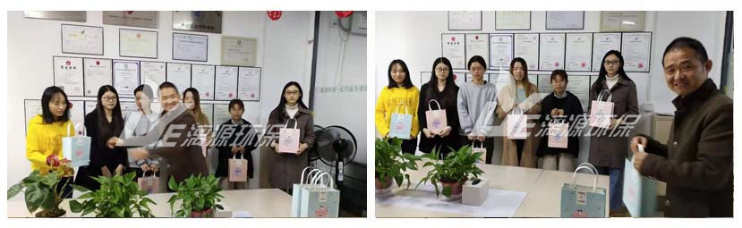 春和景明，萬象更新。值此三八婦女節(jié)來臨之際，漓源環(huán)保公司向全體職工致以節(jié)日的問候和親切的慰問，祝你們身體健康、工作順利、闔家幸福，永葆青春！